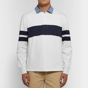 JCREW ALWAYS Mens Rugby shirt Size XL Tall polo